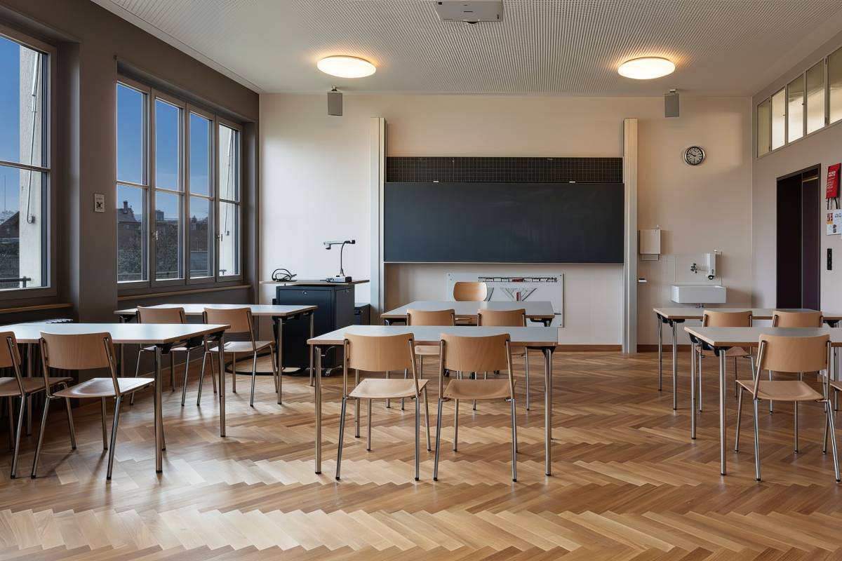 Wirtschaftsgymi Schulzimmer
