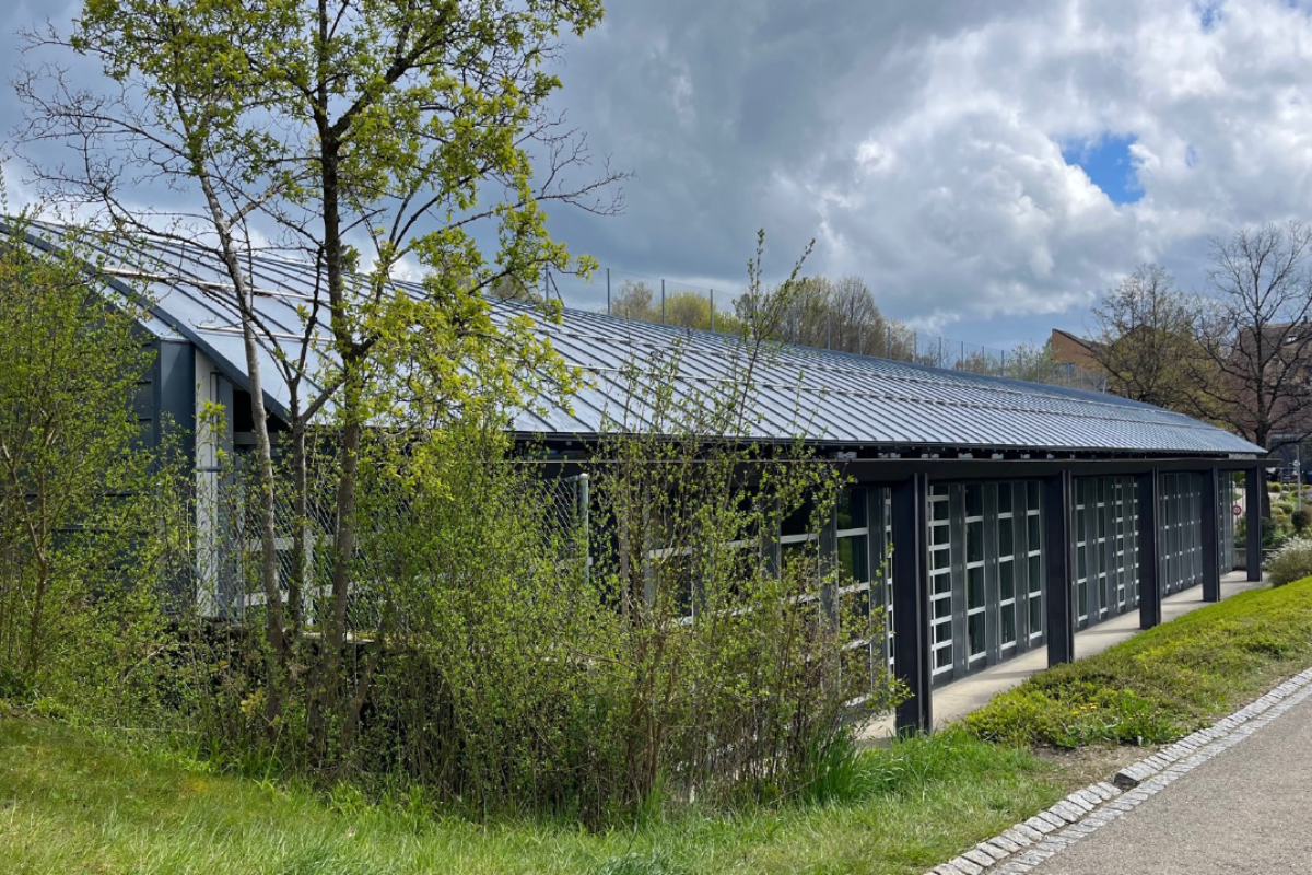 Turnhalle Farlifang Aussenansicht