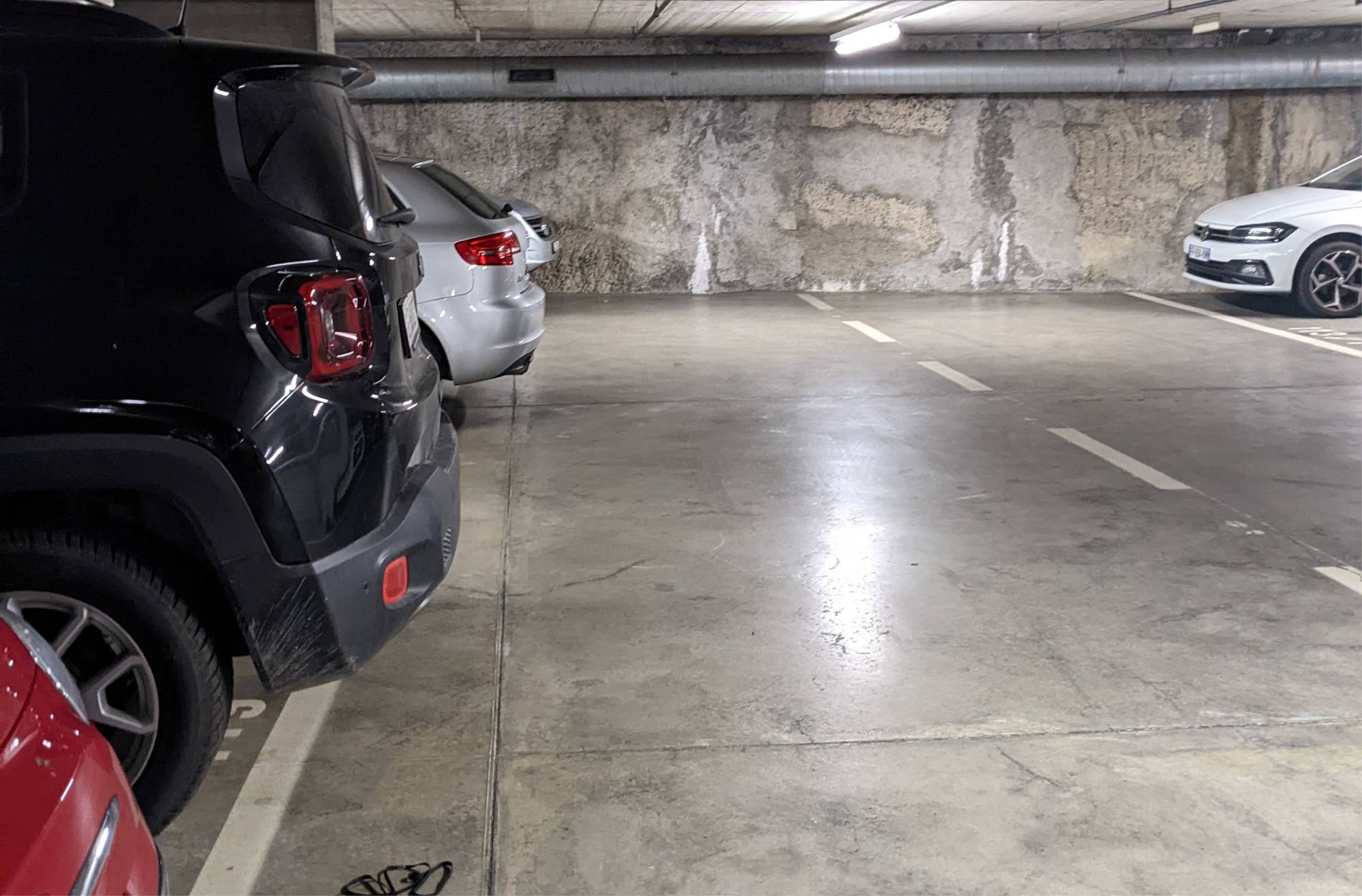 Optimierte Beleuchtung im Parking