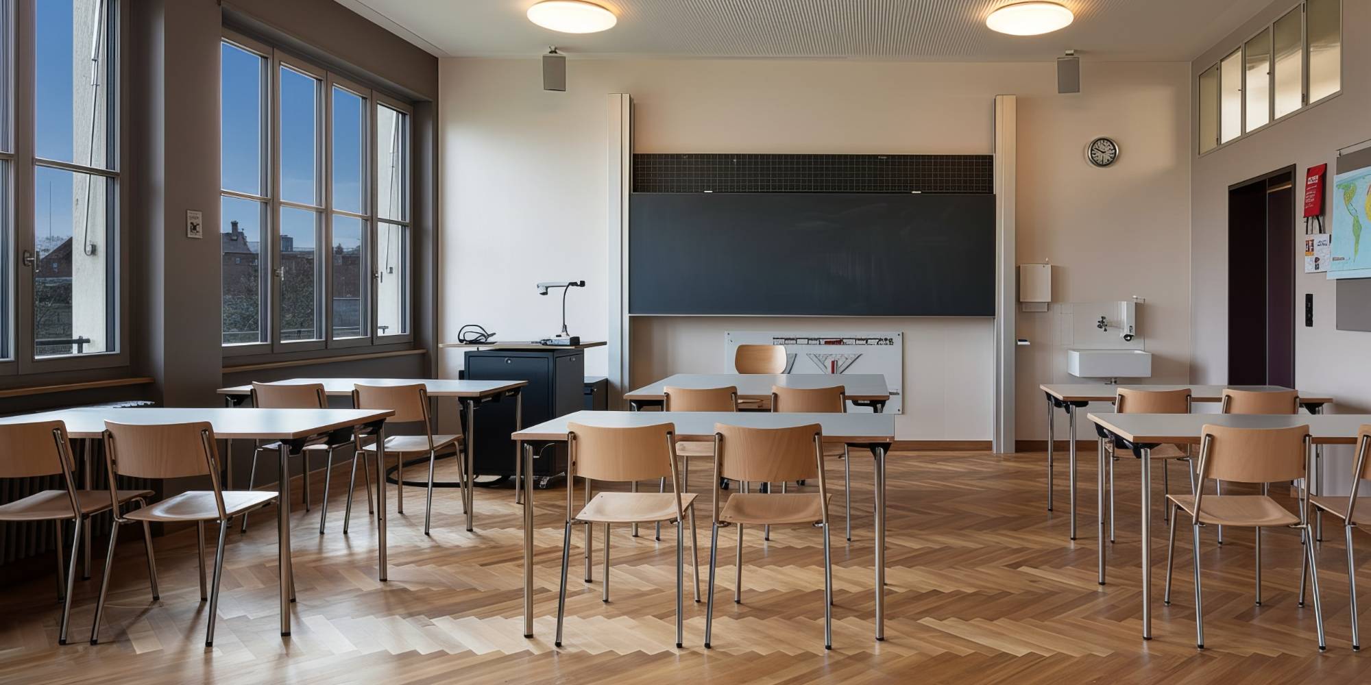 Wirtschaftsgymi Schulzimmer